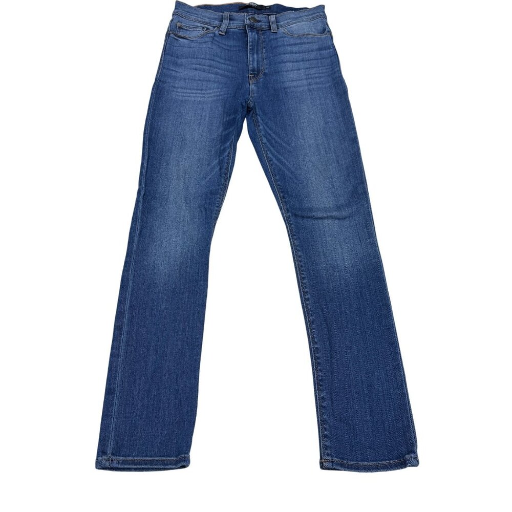 Hudson Barbara Super Skinny Blue Jean Women's Stretch Denim Pants, Size 27